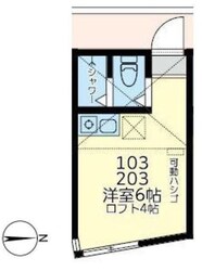 ユナイト鹿島田ホワイトジャスミンの物件間取画像